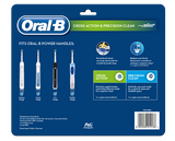 CrossAction 8 Pack & Precision Clean 4 Pack Electric Toothbrush Replacement Head Refills 12 Pack